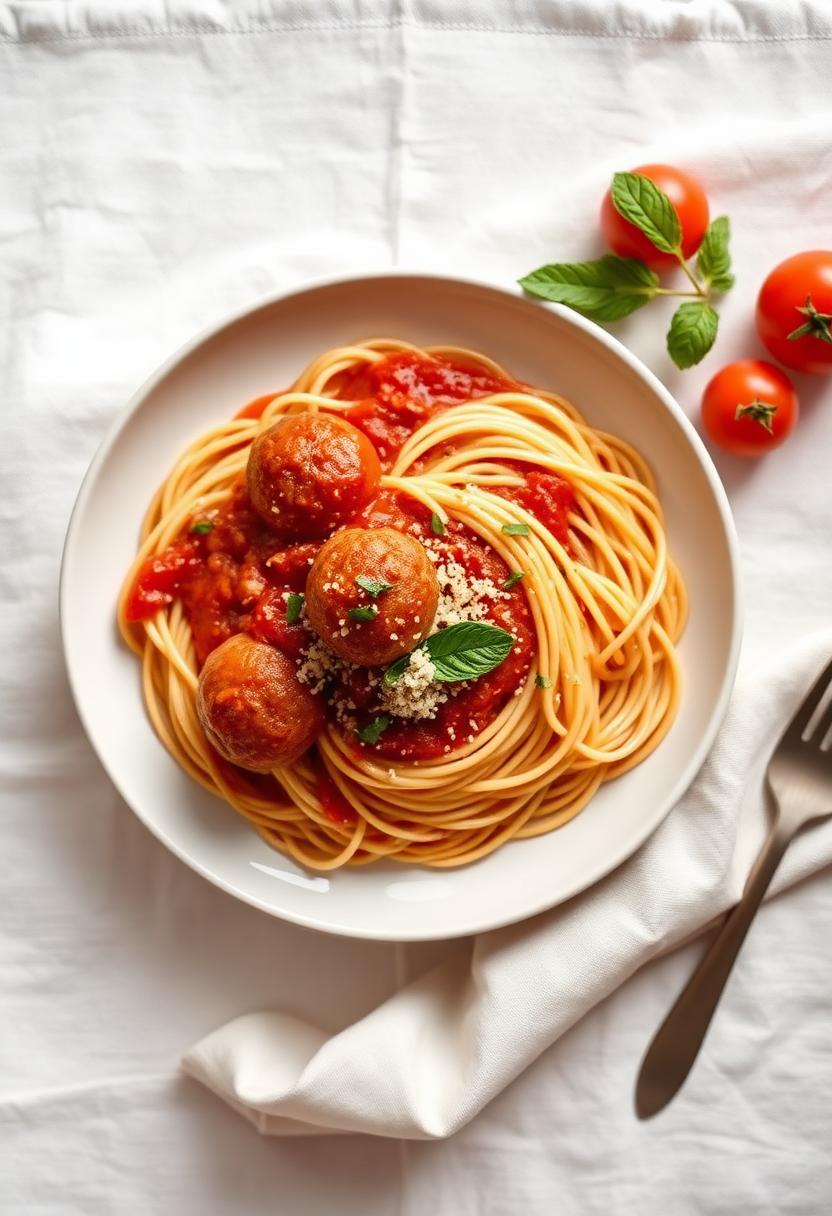 Spaghetti Meatballs